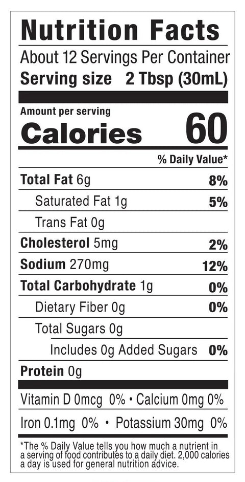 thousand island dressing calories Wish-Bone Dressing, 16 fl oz It comes in a convenient 12 oz Hellmann's Classics Thousand Island Salad