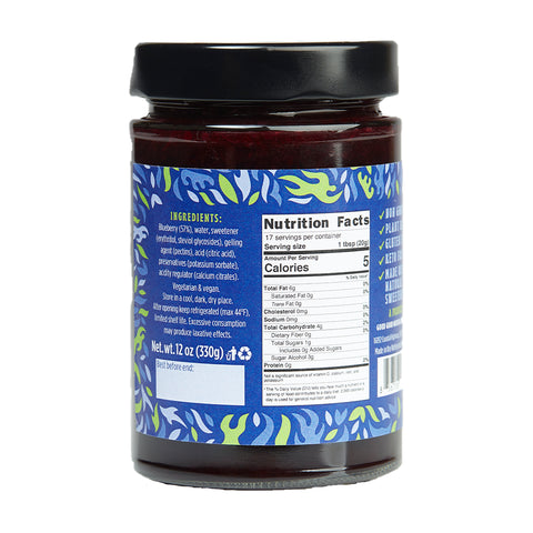 GOOD GOOD Keto Blueberry Jam