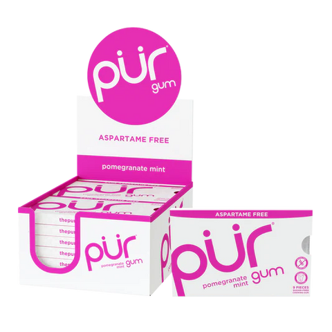 Pur Sugar Free Gum-Pomegranate Mint